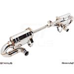 GTHAUS Super GT Racing Exhaust- Stainless- LA012-4