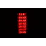 ANZO 2003-2009 Hummer H2 LED Taillights Red/Clea-2