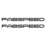 Fabspeed Motorsport Die-Cut Decals (FS.DECSET.R-2