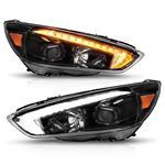 Anzo Projector Headlight for Ford Focus 15-18 (-2