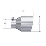 MBRP Stainless Steel Tip 2.5in ID / 4.5in OD Ou-2