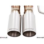 GTHAUS GT Racing Exhaust- Stainless- ME0141201-4