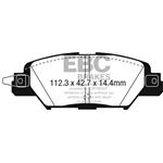 EBC Ultimax OEM Replacement Brake Pads (UD1846)-4