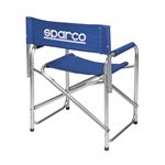 Sparco Directors Chair, Folding, Blue (0990058)-2