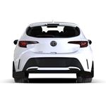 Rally Armor Black Mud Flap/White Logo for 2019-2-2