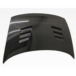 VIS Racing Techno R Style Black Carbon Fiber Hoo-2