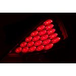 ANZO 2003-2005 Nissan 350Z LED Taillights Red (3-2