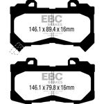 EBC Ultimax OEM Replacement Brake Pads (UD1802)-4