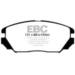 EBC Ultimax OEM Replacement Brake Pads (UD1125)-4
