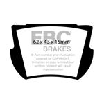 EBC Ultimax OEM Replacement Brake Pads (UD065)-4