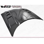 VIS Racing SCV Style Black Carbon Fiber Hood-2
