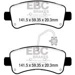 EBC Ultimax OEM Replacement Brake Pads (UD1746)-4