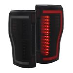 ANZO 2017+ Ford F-250 LED Taillights - Black/Smo-4