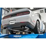 MBRP 3in. Cat Back Dual Rear Quad Tips (S71163C-2
