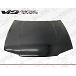 VIS Racing OEM Style Black Carbon Fiber Hood-4