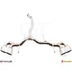 GTHAUS GT Racing Exhaust (Dual Side)- Stainless-2