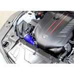 HPS Blue Silicone Air Intake Kit Post MAF Hose-4