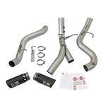 aFe ATLAS 4 IN Aluminized Steel DPF-Back Exhaust-4