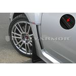 Rally Armor Black Mud Flap/Silver Logo for 2011-2