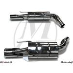 GTHAUS GT Racing Exhaust- Stainless- ME1021231-2