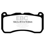 EBC Ultimax OEM Replacement Brake Pads (UD1666)-4
