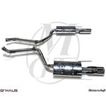 GTHAUS GT Racing Exhaust- Stainless- ME0911231-2