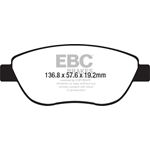 EBC Ultimax OEM Replacement Brake Pads (UD1778)-4