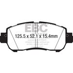 EBC Ultimax OEM Replacement Brake Pads (UD2038)-4