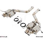 GTHAUS GTC Exhaust (EV Control)- Stainless- BE02-4