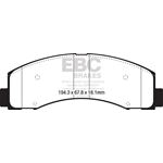 EBC Ultimax OEM Replacement Brake Pads (UD2087)-4