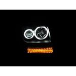 ANZO 2007-2012 Dodge Nitro Projector Headlights-2