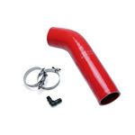 HPS Red Reinforced Silicone Post MAF Air Intake-4