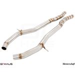 GTHAUS Full Cat-Back (Resonator Delete) Pipe- St-2