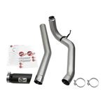 aFe Large Bore-HD 4 IN DPF-Back Stainless Steel-4