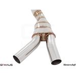 GTHAUS Full Cat-back LX pipes (Single 90mm pipin-4