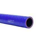 HPS 3/4 (19mm), FKM Lined Oil Resistant High Temperature Reinforced  Silicone Hose, Sold per Feet, Blue (FKM-075-BLUE)