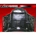 VIS Racing GTO Style Black Carbon Fiber Hood-2