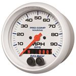 AutoMeter Gauge GPS Speedometer 3-3/8in 100 MPH-2