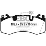 EBC Yellowstuff Street And Track Brake Pads (DP-4