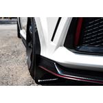 Rally Armor Mud Flap White/Red Logo for 2017-202-2