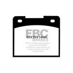 EBC Ultimax OEM Replacement Brake Pads (UD044)-4