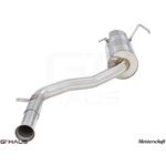 GTHAUS GT Racing Exhaust- Stainless- ME0231214-4