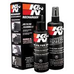 K and N Filter Care Service Kit-Squeeze Red (99-2
