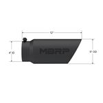 MBRP Tip. 5in. O.D. Dual Wall Angled. 4in. let-2