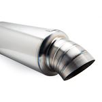 Blox Racing 2.5 inch Universal Street Muffler -2