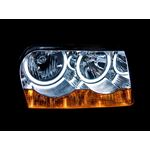 ANZO 2005-2010 Chrysler 300 Crystal Headlights w-2