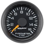 AutoMeter 01-06 Chevy Duramax Black Triple A-Pil-2