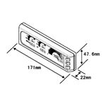 APEXi® 409AA003 - DIN3 Meter VFD-LED Displa-2