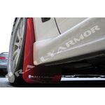 Rally Armor Red Mud Flap/White Logo for 2008-201-2