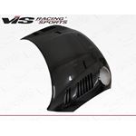 VIS Racing DTM Style Black Carbon Fiber Hood-2